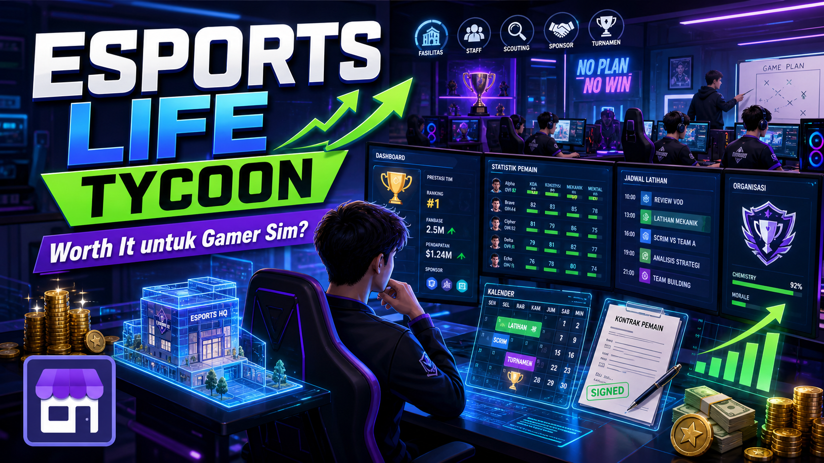 Apa Itu Esports Life Tycoon? - esports