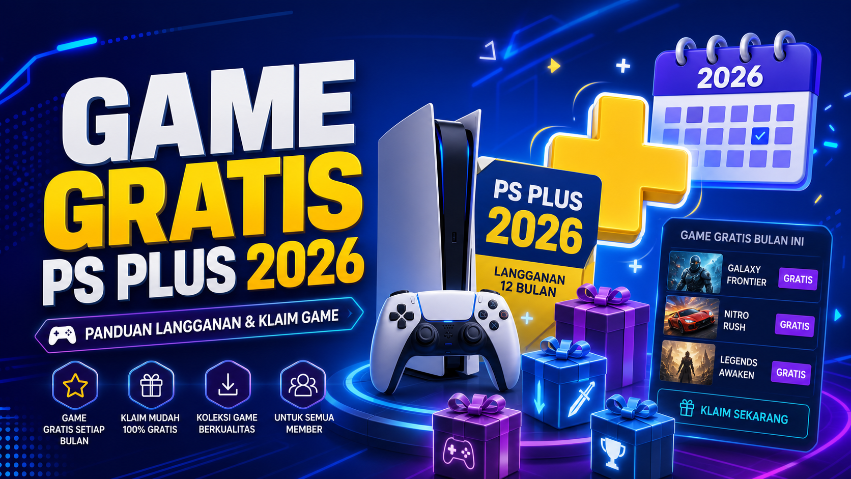Apa Itu Game Gratis PS Plus 2026? - playstation