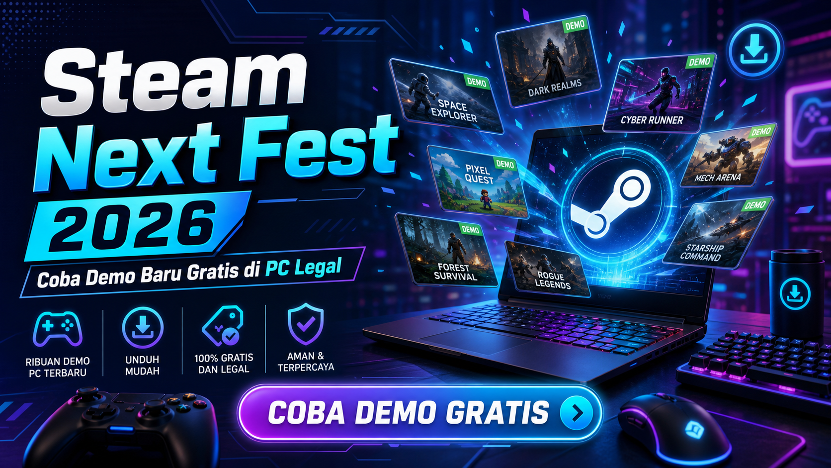 Apa Itu Steam Next Fest 2026? - steam