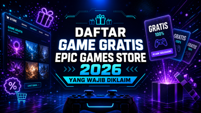 Daftar Game Gratis Epic Games Store 2026 yang Wajib Diklaim