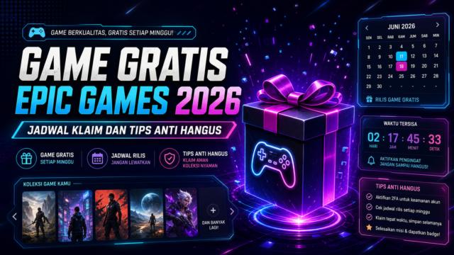 Game Gratis Epic Games 2026: Jadwal Klaim dan Tips Anti Hangus