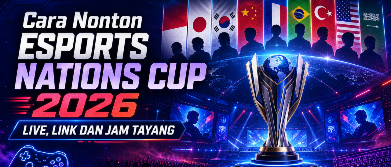 Cara Nonton Esports Nations Cup 2026 Live, Link dan Jam Tayang