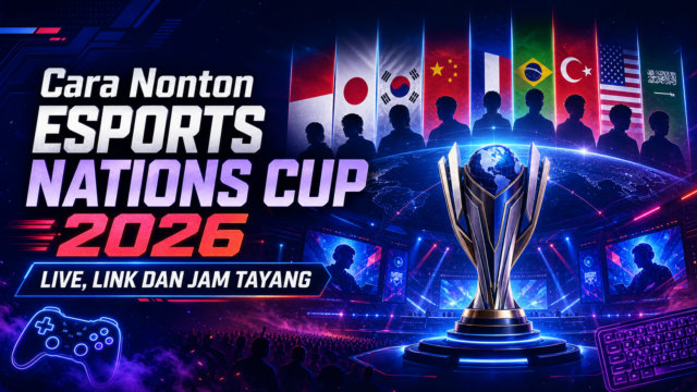 Cara Nonton Esports Nations Cup 2026 Live, Link dan Jam Tayang