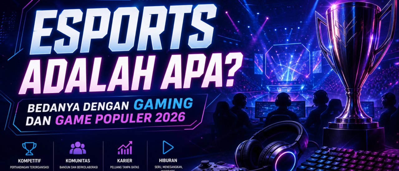 Esports Adalah Apa? Bedanya dengan Gaming dan Game Populer 2026