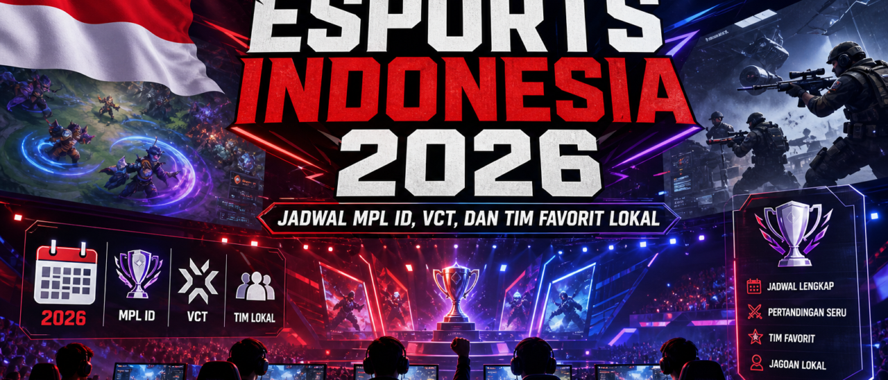 Esports Indonesia 2026: Jadwal MPL ID, VCT, dan Tim Favorit Lokal