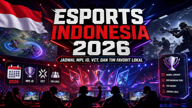 Esports Indonesia 2026: Jadwal MPL ID, VCT, dan Tim Favorit Lokal