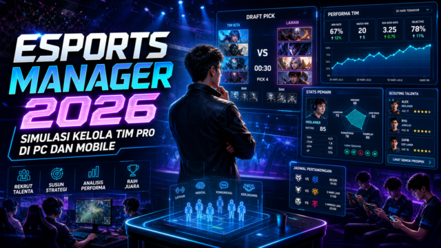 Esports Manager 2026: Simulasi Kelola Tim Pro di PC dan Mobile