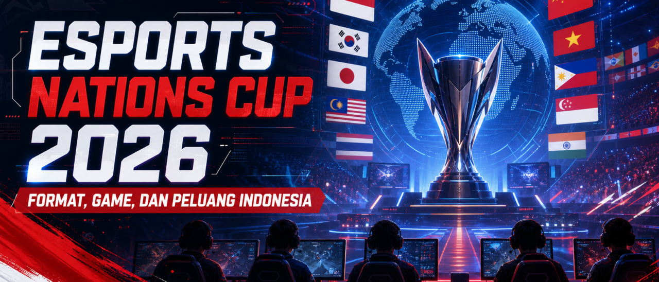 Esports Nations Cup 2026: Format, Game, dan Peluang Indonesia
