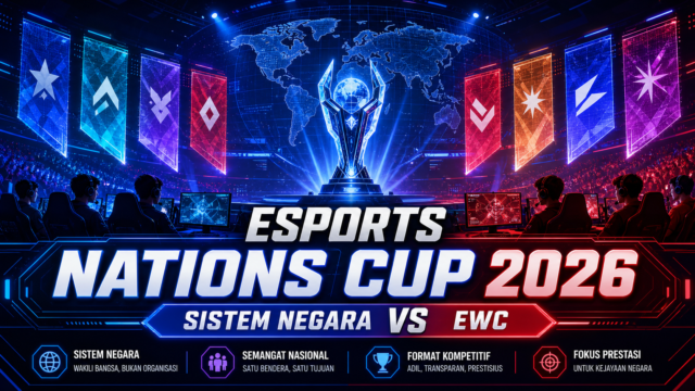 Esports Nations Cup 2026 Pakai Sistem Negara, Bedanya dari EWC
