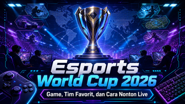Esports World Cup 2026: Game, Tim Favorit, dan Cara Nonton Live