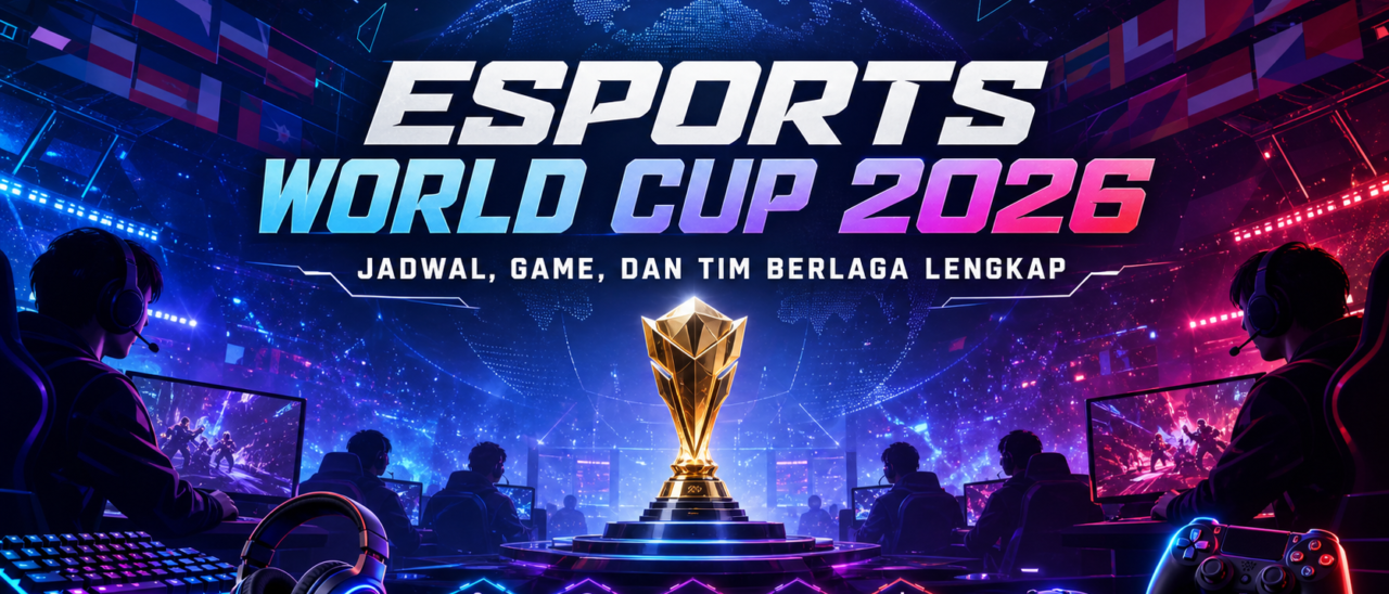 Esports World Cup 2026: Jadwal, Game, dan Tim Berlaga Lengkap