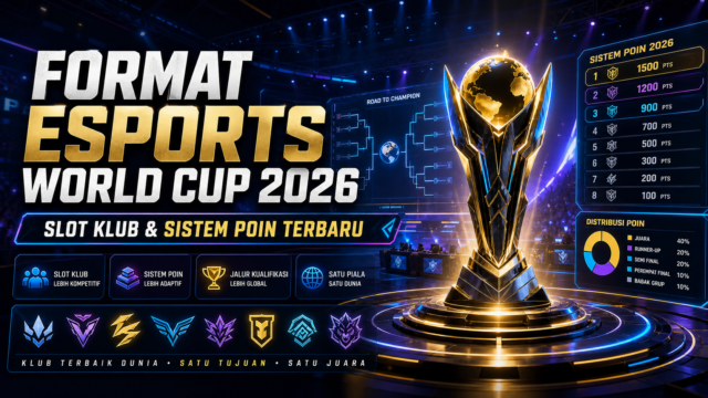 Format Esports World Cup 2026: Slot Klub dan Sistem Poin Terbaru