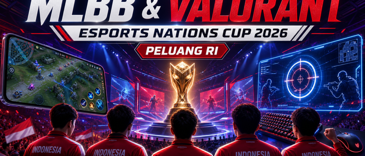 MLBB dan Valorant di Esports Nations Cup 2026, Peluang RI
