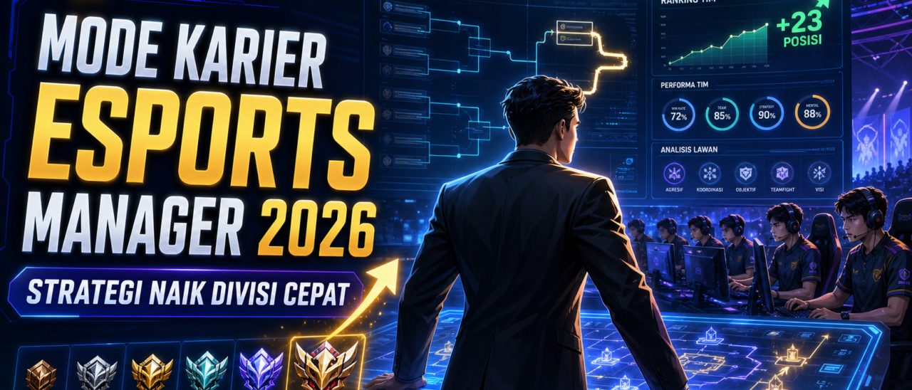 Mode Karier Esports Manager 2026: Strategi Naik Divisi Cepat