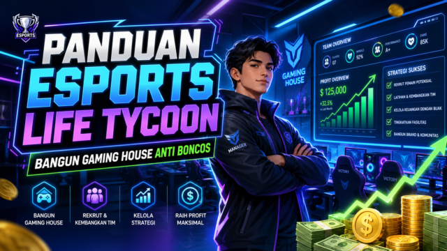 Panduan Esports Life Tycoon: Bangun Gaming House Anti Boncos