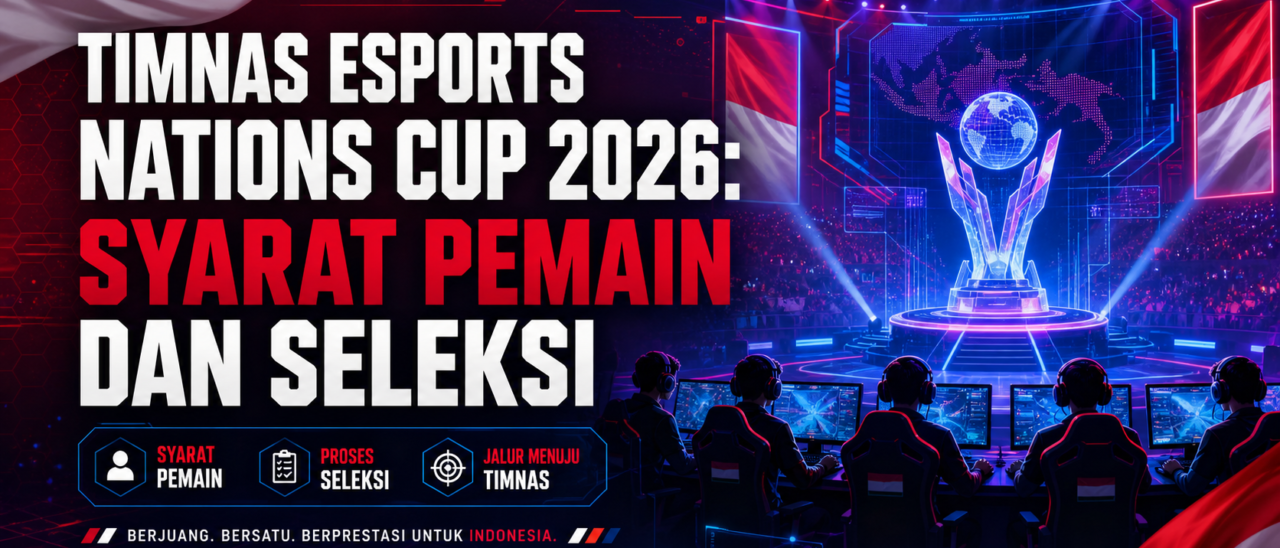 Timnas Esports Nations Cup 2026: Syarat Pemain dan Seleksi