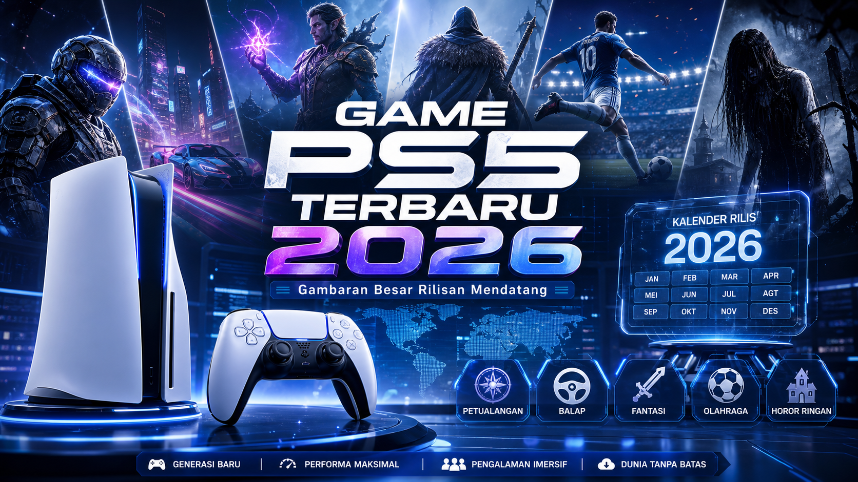 Gambaran Besar Game PS5 Terbaru 2026 - ps5
