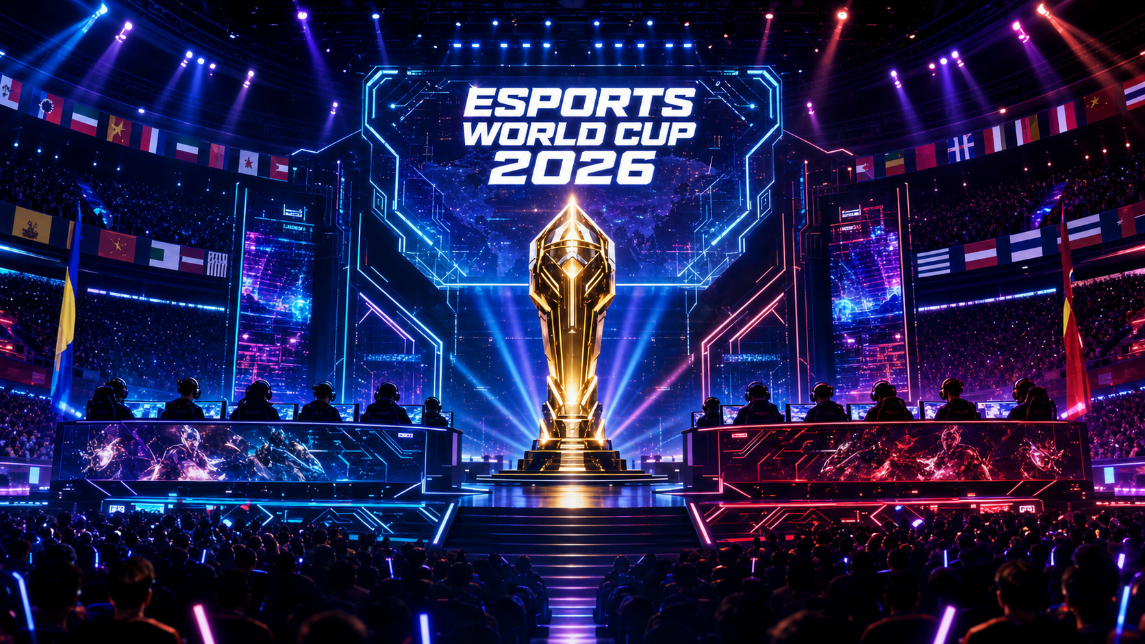 Gambaran Esports World Cup 2026 - esports