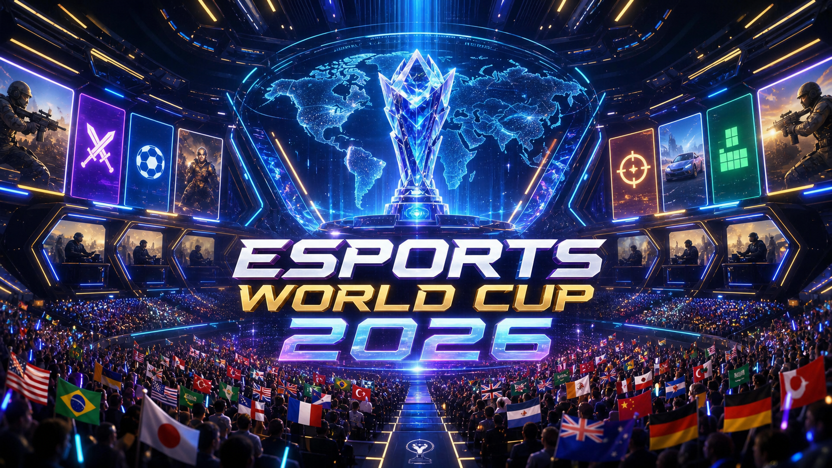 Gambaran Esports World Cup 2026 - esports