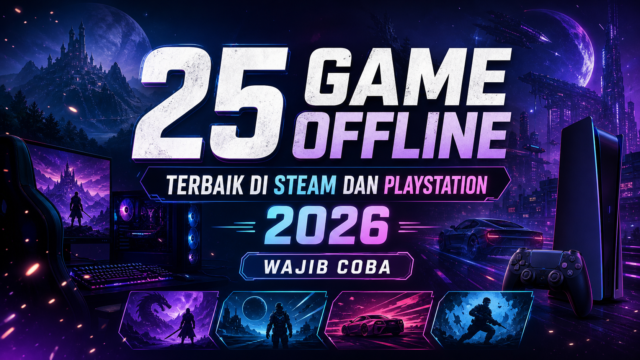 25 Game Offline Terbaik di Steam dan PlayStation 2026, Wajib Coba