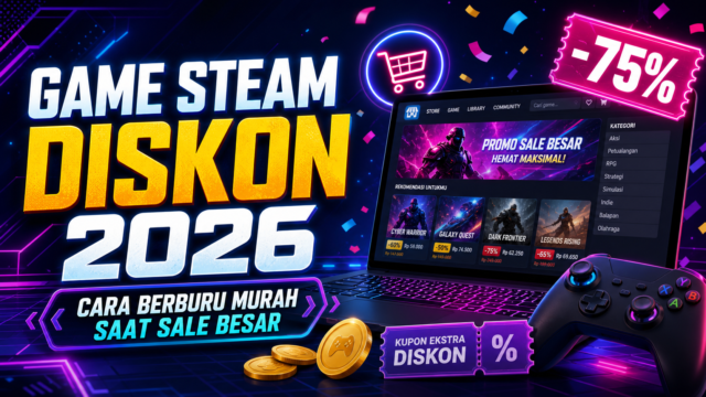 Game Steam Diskon 2026: Cara Berburu Murah Saat Sale Besar
