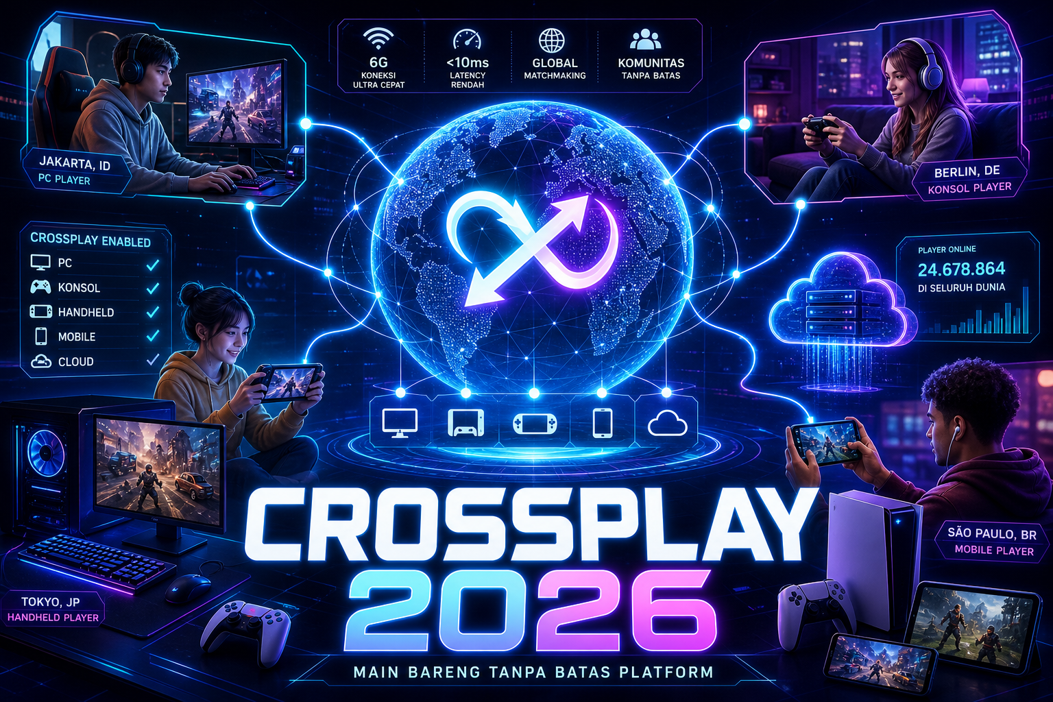Kenapa Game Crossplay Makin Penting pada 2026? - crossplay