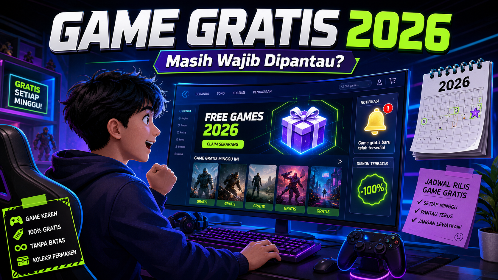 Kenapa Game Gratis Epic Games Store 2026 Masih Wajib Dipantau? - epic