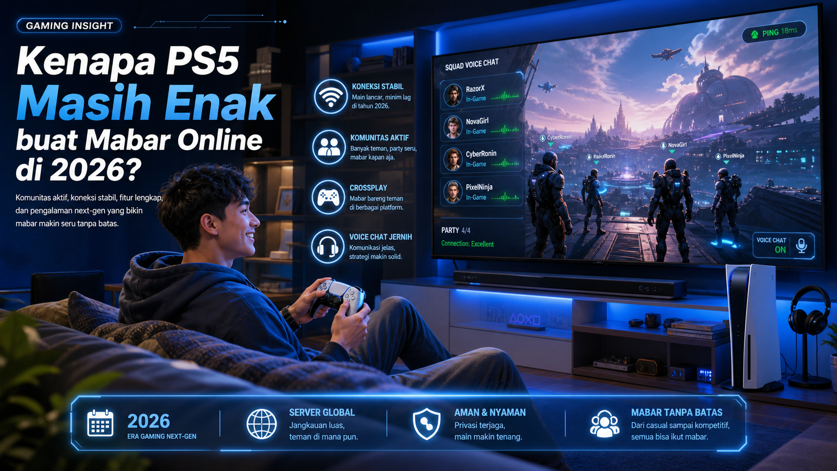 Kenapa PS5 Masih Enak buat Mabar Online di 2026? - game