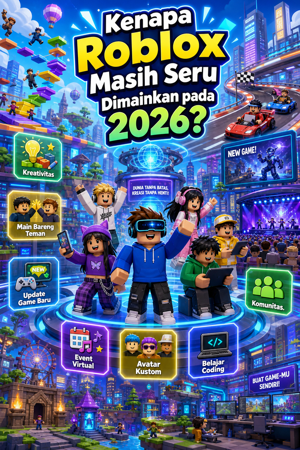 Kenapa Roblox Masih Seru Dimainkan pada 2026? - roblox