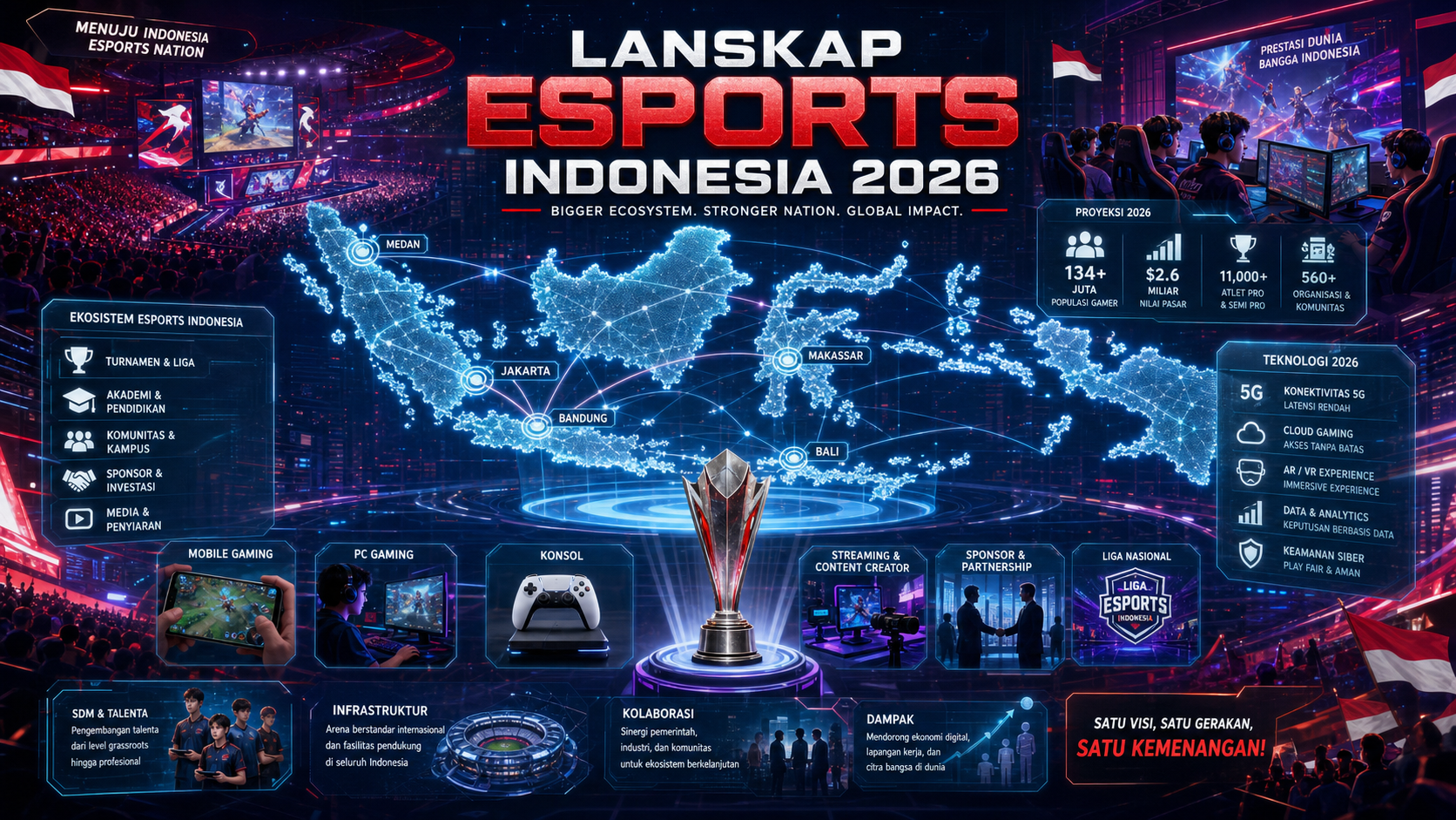 Lanskap Esports Indonesia 2026 - esports