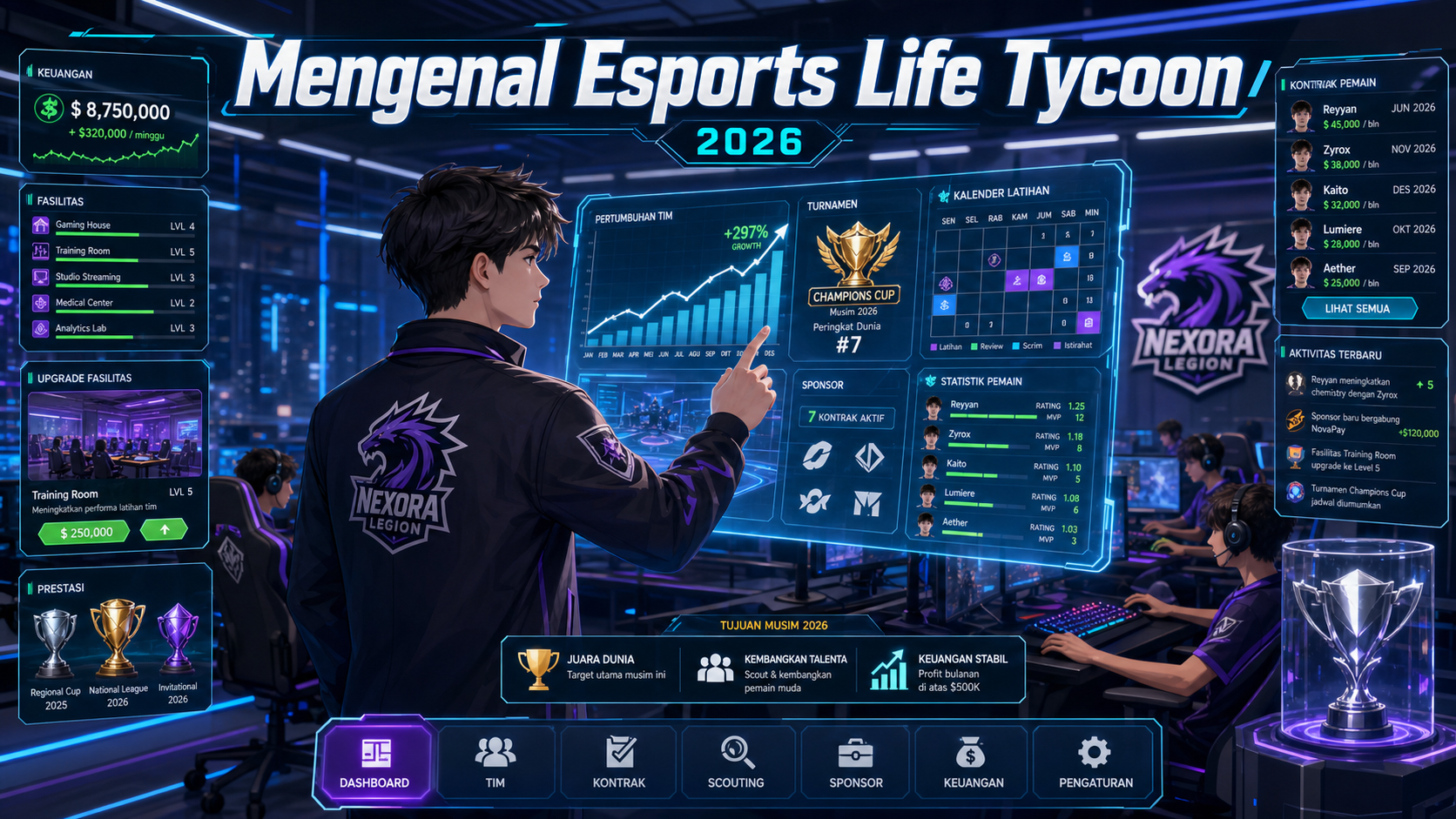 Mengenal Esports Life Tycoon di 2026 - esports
