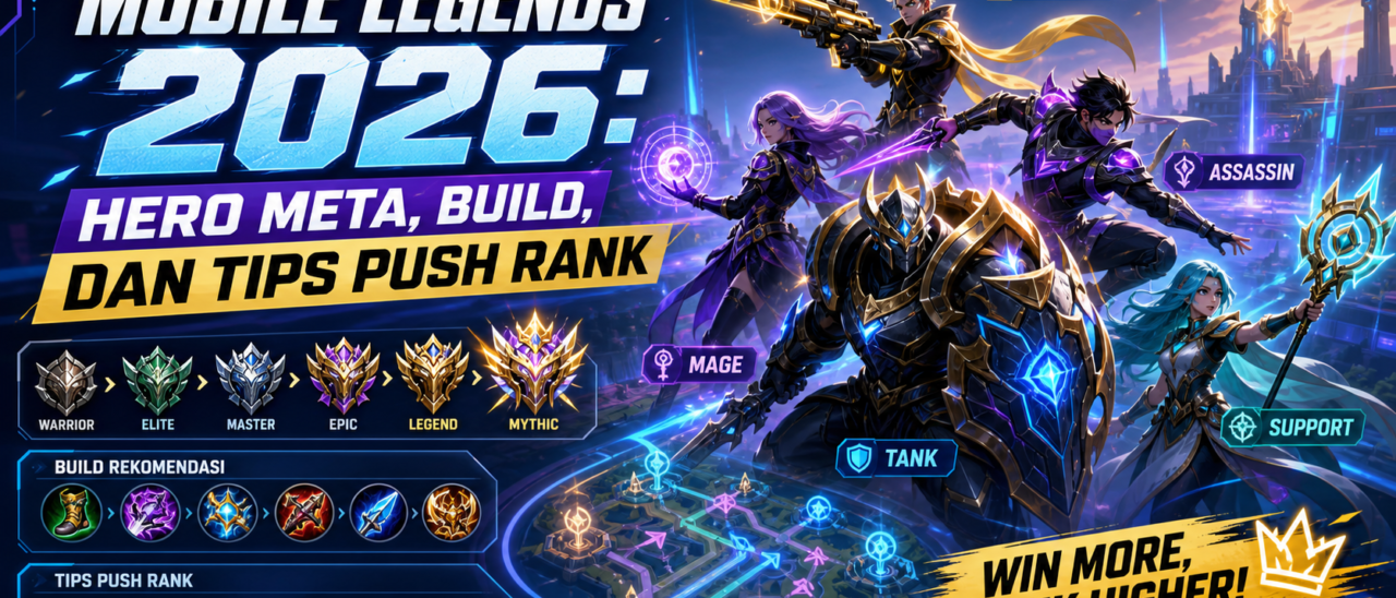 Mobile Legends 2026: Hero Meta, Build, dan Tips Push Rank