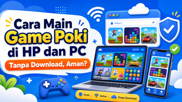 Cara Main Game Poki di HP dan PC Tanpa Download, Aman?