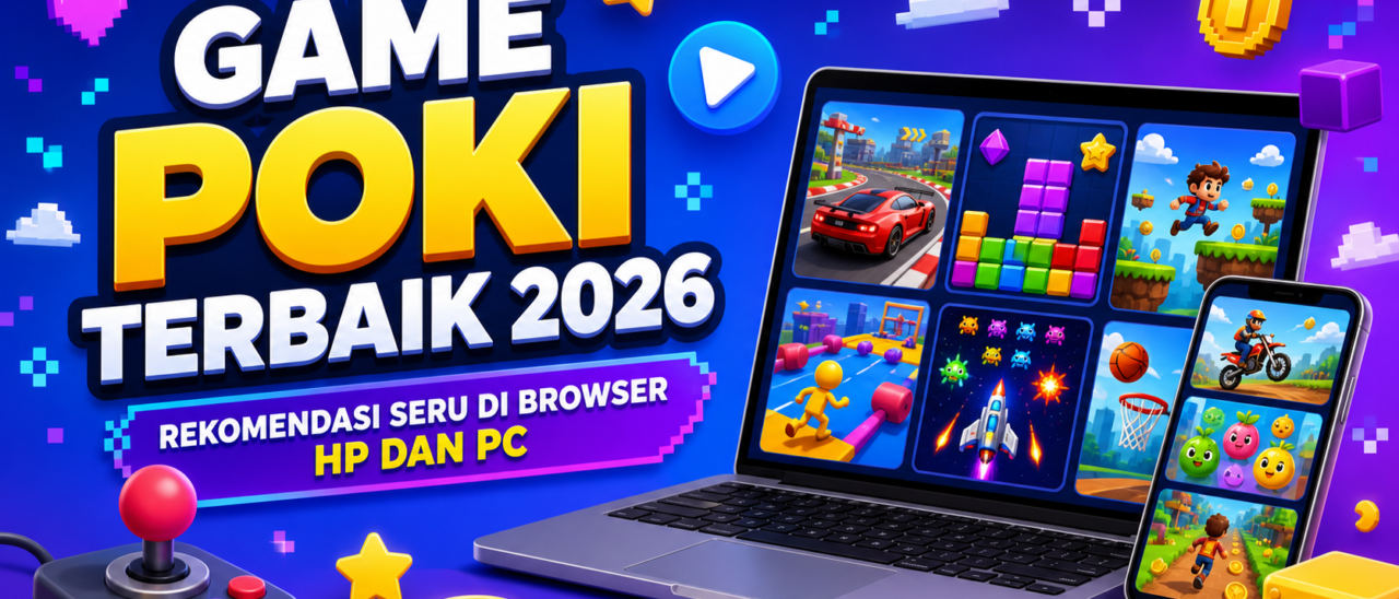 Game Poki Terbaik 2026: Rekomendasi Seru di Browser HP dan PC