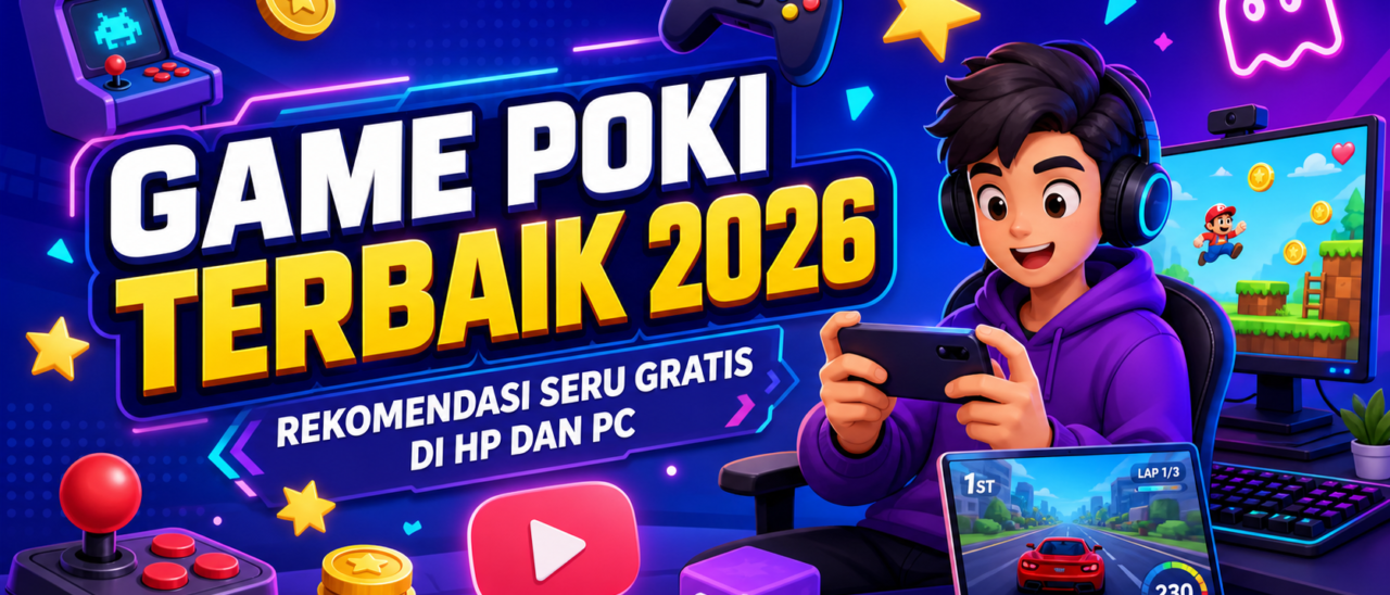 Game Poki Terbaik 2026: Rekomendasi Seru Gratis di HP dan PC