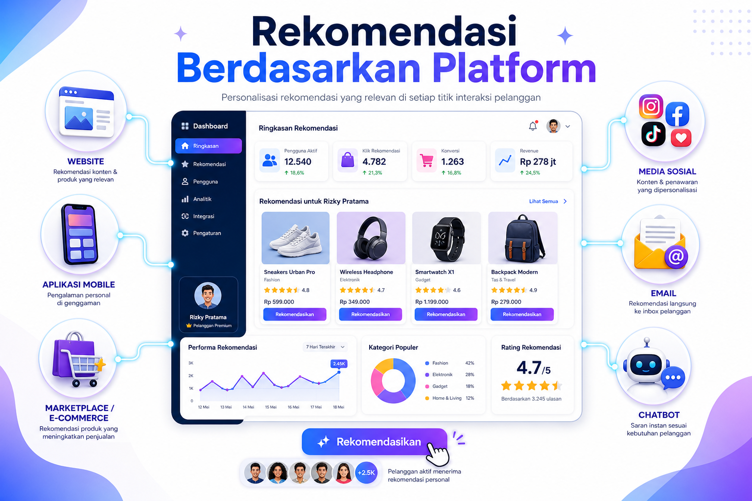 Rekomendasi Berdasarkan Platform - game