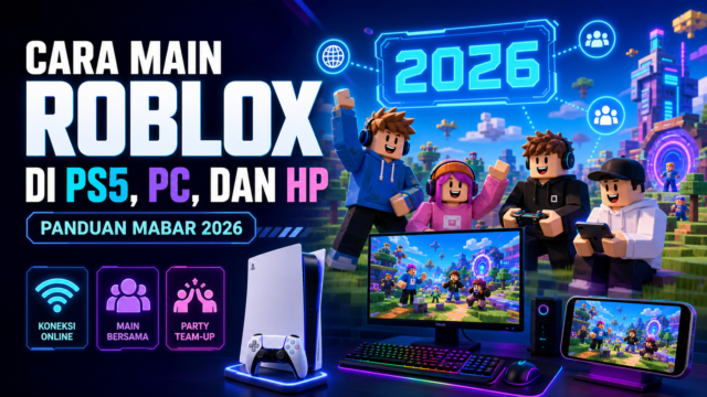 Cara Main Roblox di PS5, PC, dan HP: Panduan Mabar 2026