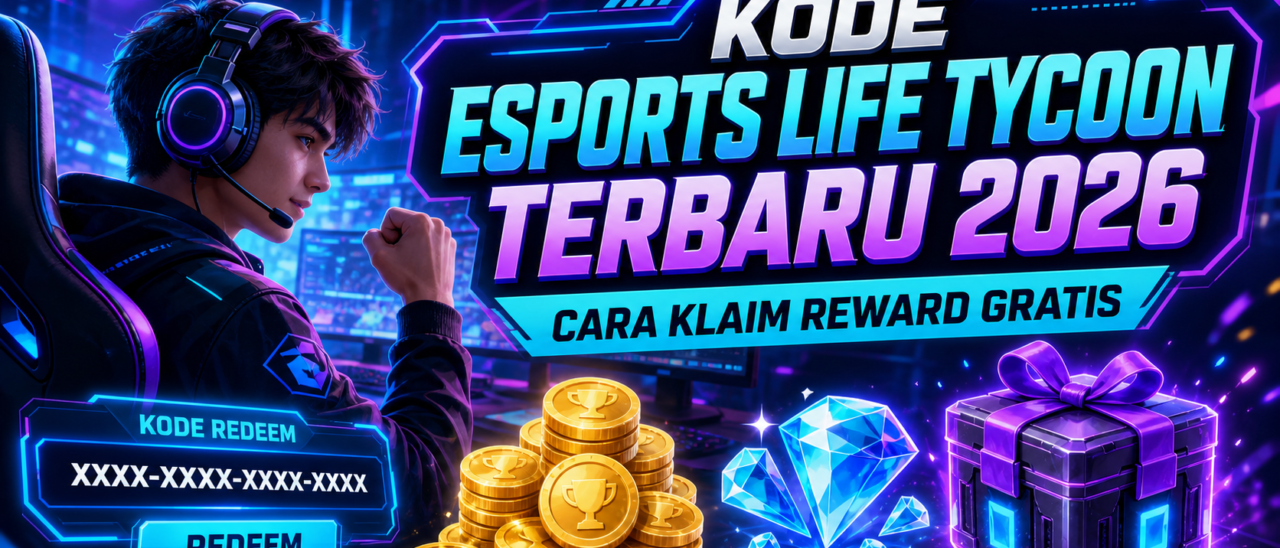 Kode Esports Life Tycoon Terbaru 2026, Cara Klaim Reward Gratis