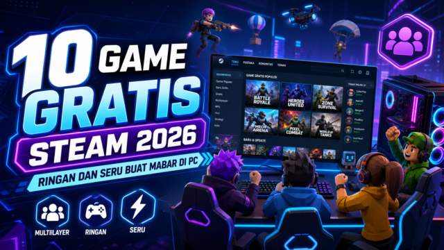 10 Game Gratis Steam 2026 yang Ringan dan Seru Buat Mabar di PC