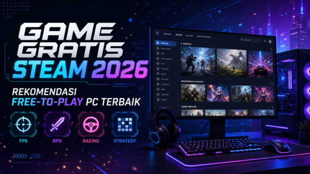 Game Gratis Steam 2026: Rekomendasi Free-to-Play PC Terbaik