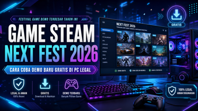 Game Steam Next Fest 2026: Cara Coba Demo Baru Gratis di PC Legal
