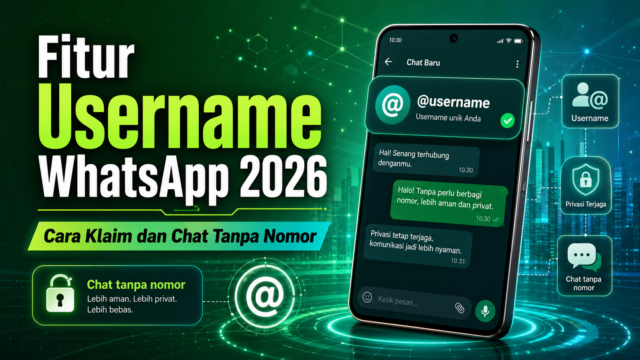 Fitur Username WhatsApp 2026: Cara Klaim dan Chat Tanpa Nomor