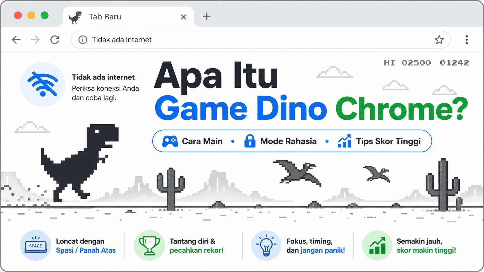 Apa Itu Game Dino Chrome? - dino