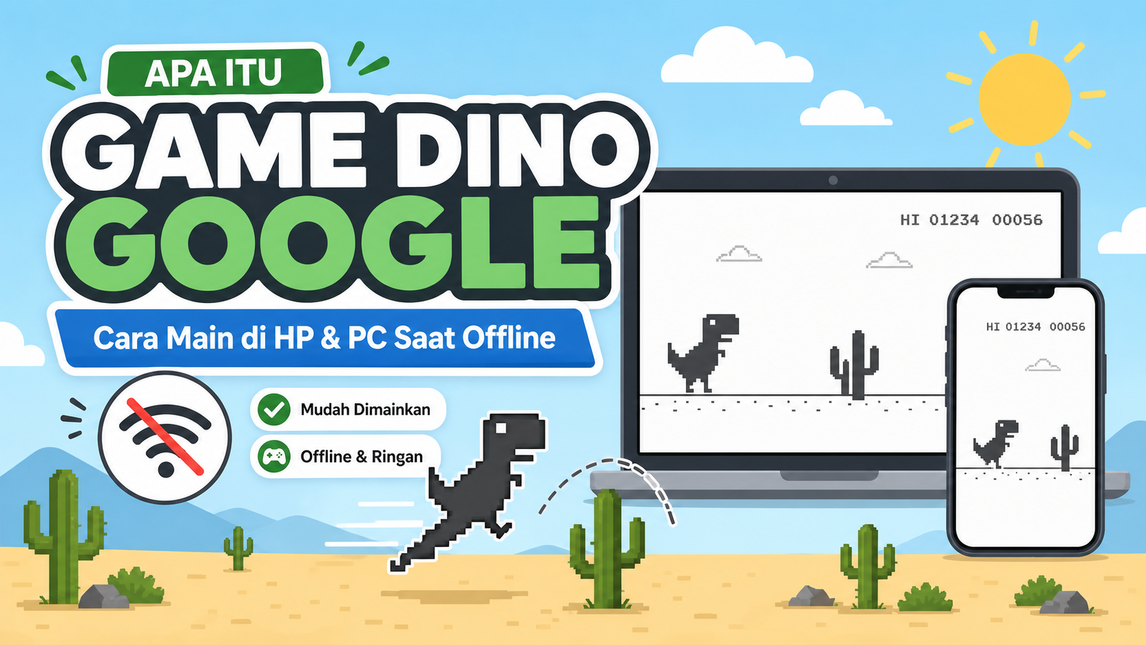 Apa Itu Game Dino Google? - dino