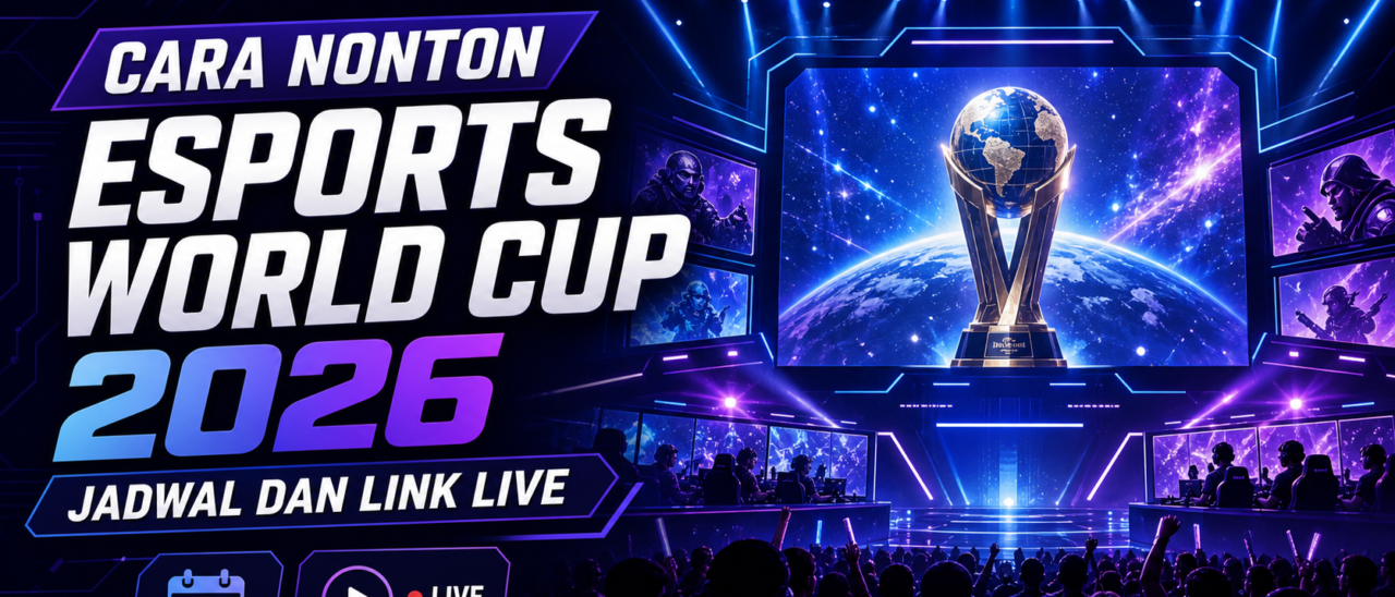 Cara Nonton Esports World Cup 2026: Jadwal dan Link Live