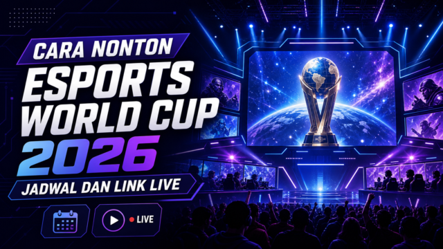 Cara Nonton Esports World Cup 2026: Jadwal dan Link Live