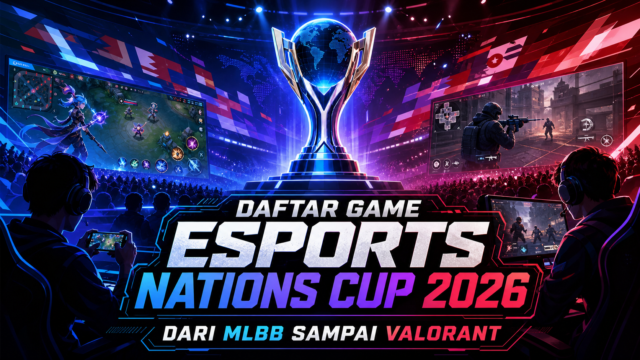 Daftar Game Esports Nations Cup 2026, dari MLBB sampai Valorant