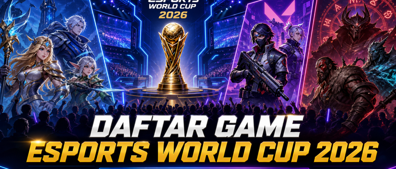 Daftar Game Esports World Cup 2026: MLBB, Valorant, dan Dota 2