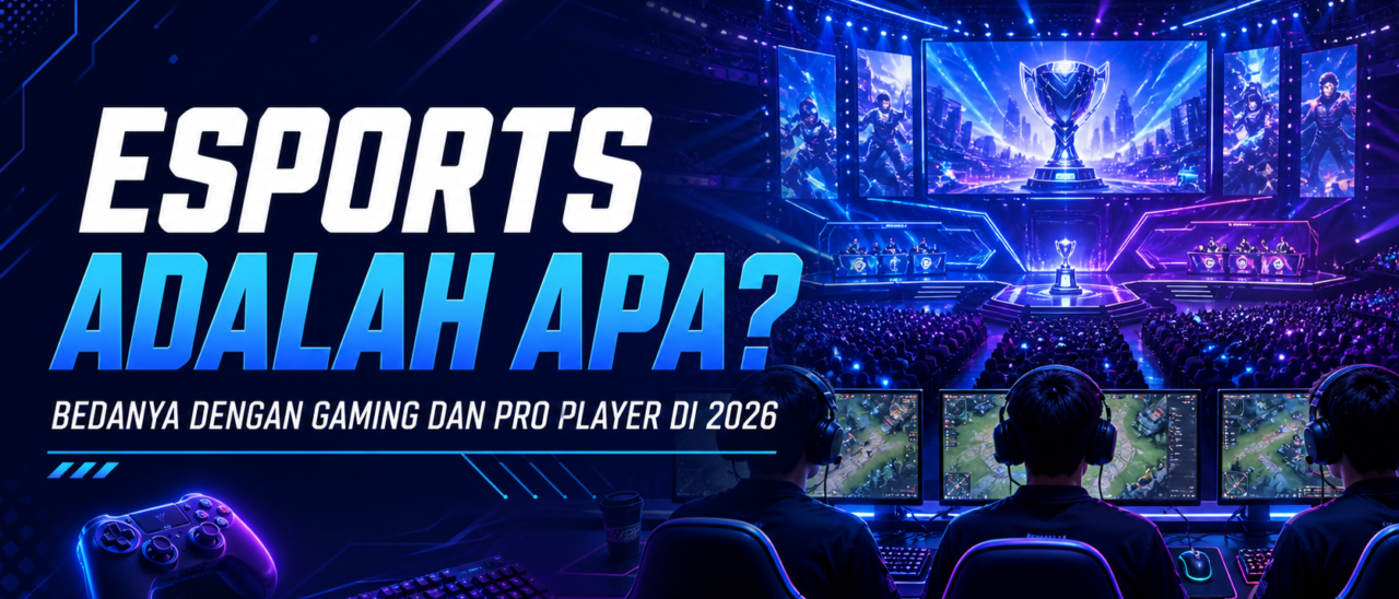 Esports Adalah Apa? Bedanya dengan Gaming dan Pro Player di 2026