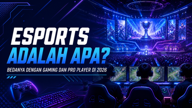 Esports Adalah Apa? Bedanya dengan Gaming dan Pro Player di 2026